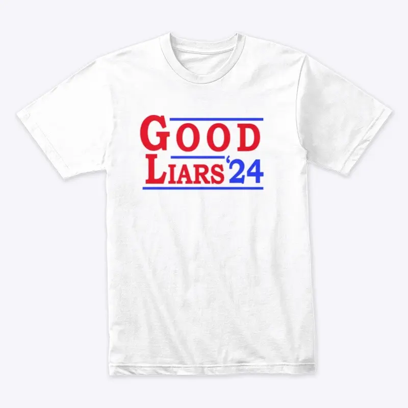 Good Liars '24 Red Lettering